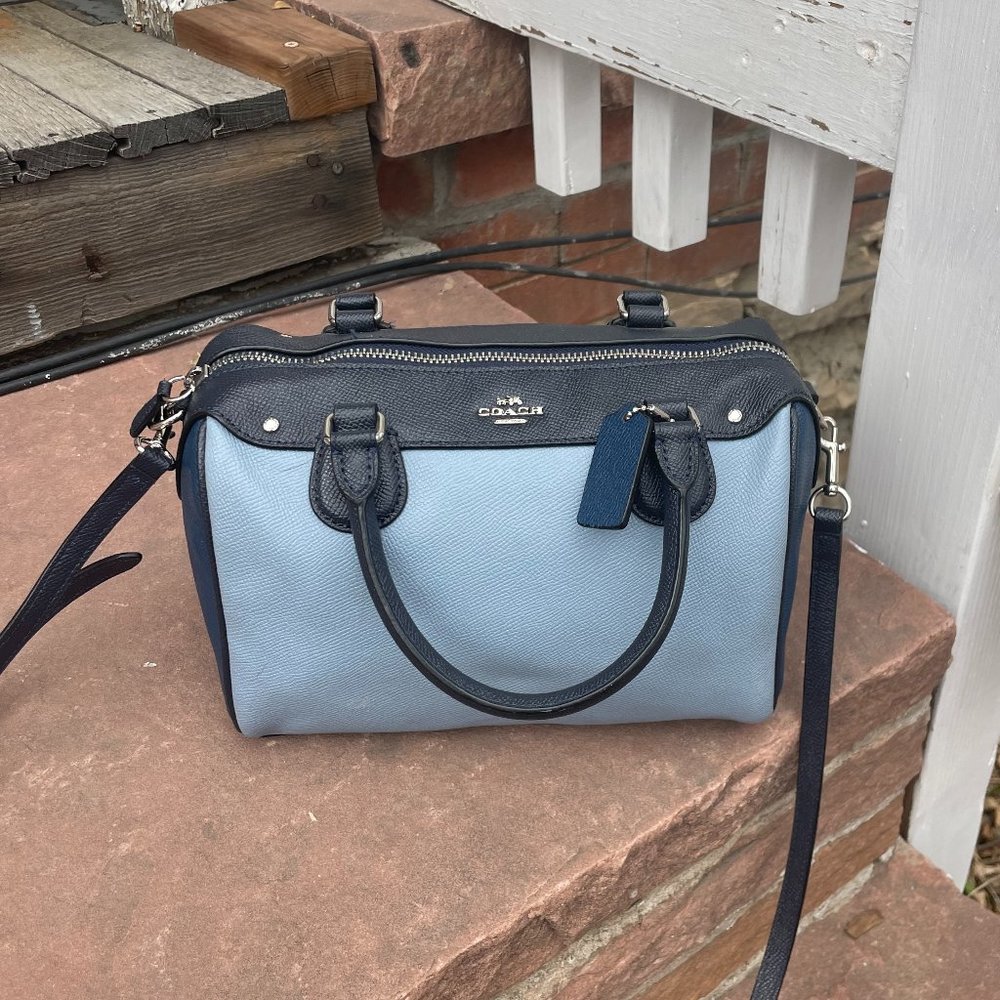 Coach Rowan Satchel In Colorblock - image 4